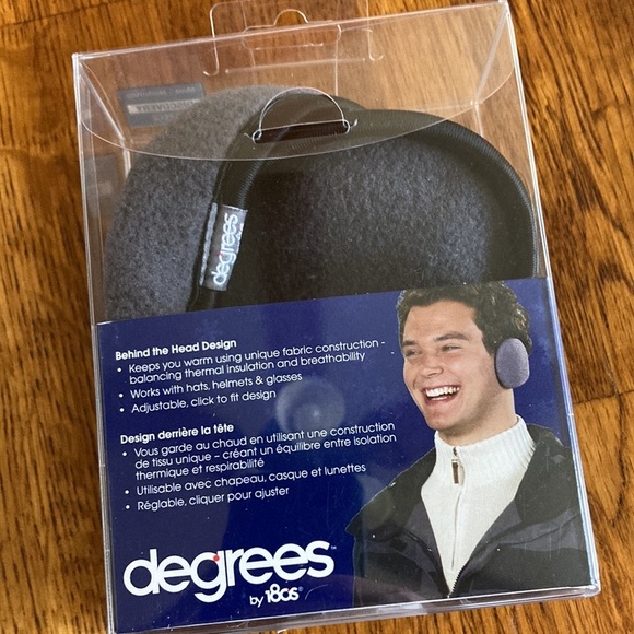 🌸NIB DEGREES By 180s Mens Ear Warmers - OSFM - Picture 5 of 9